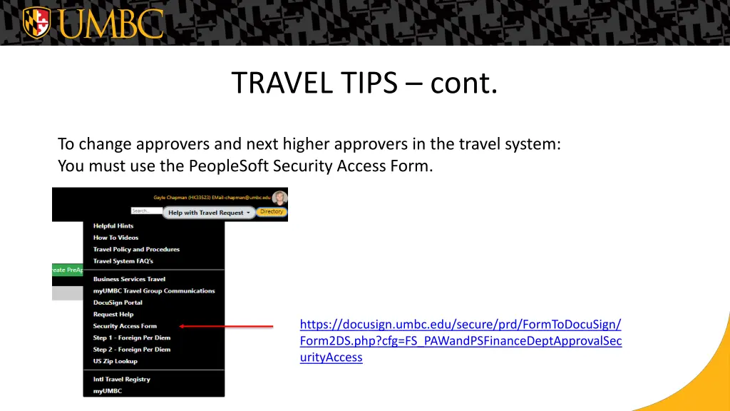 travel tips cont