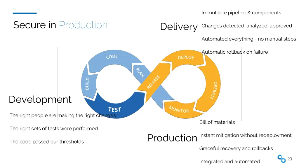 immutable pipeline components 1