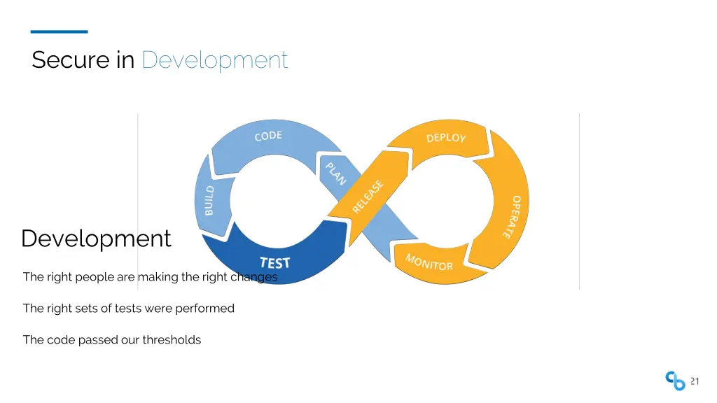 secure in development