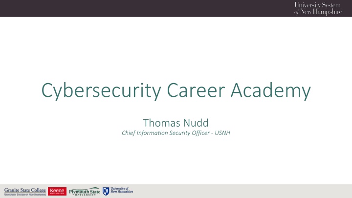 cybersecurity career academy