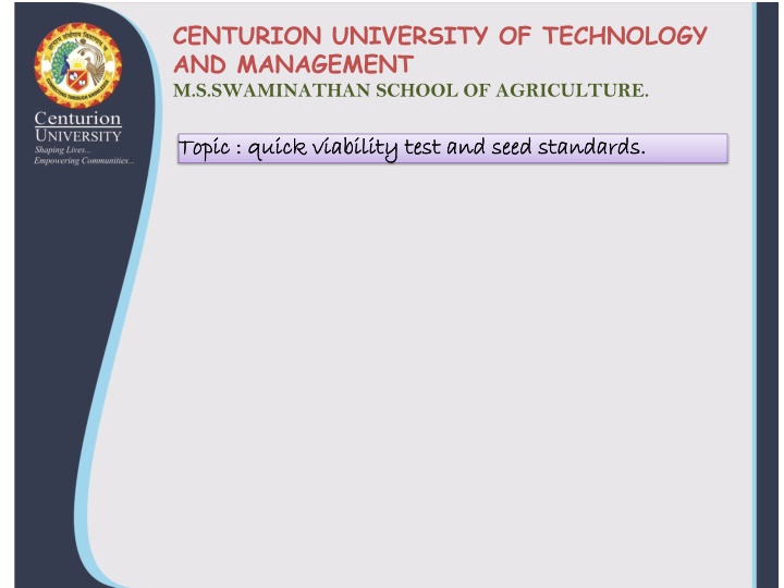 centurion university of technology and management