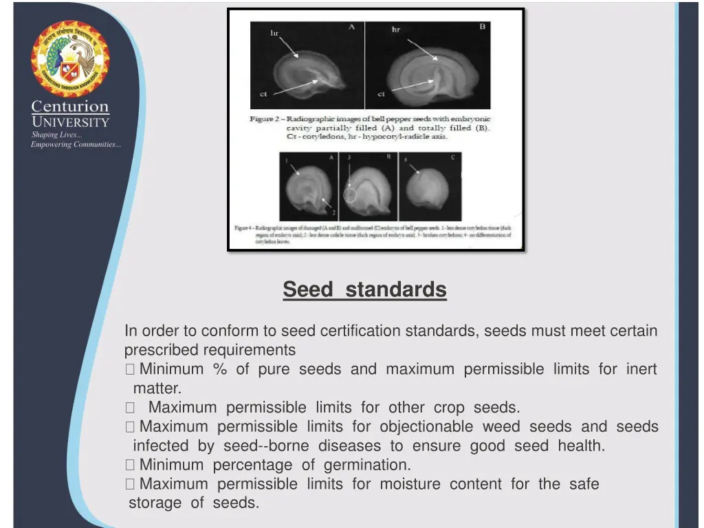 seed standards