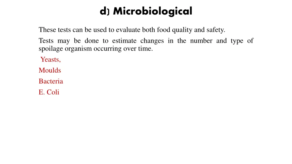 d microbiological