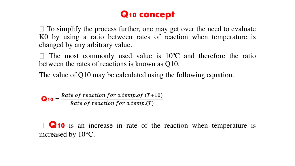 q10 concept