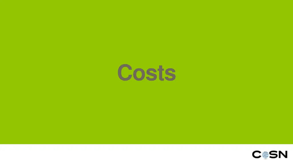 costs