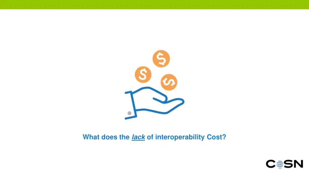 what does the lack of interoperability cost