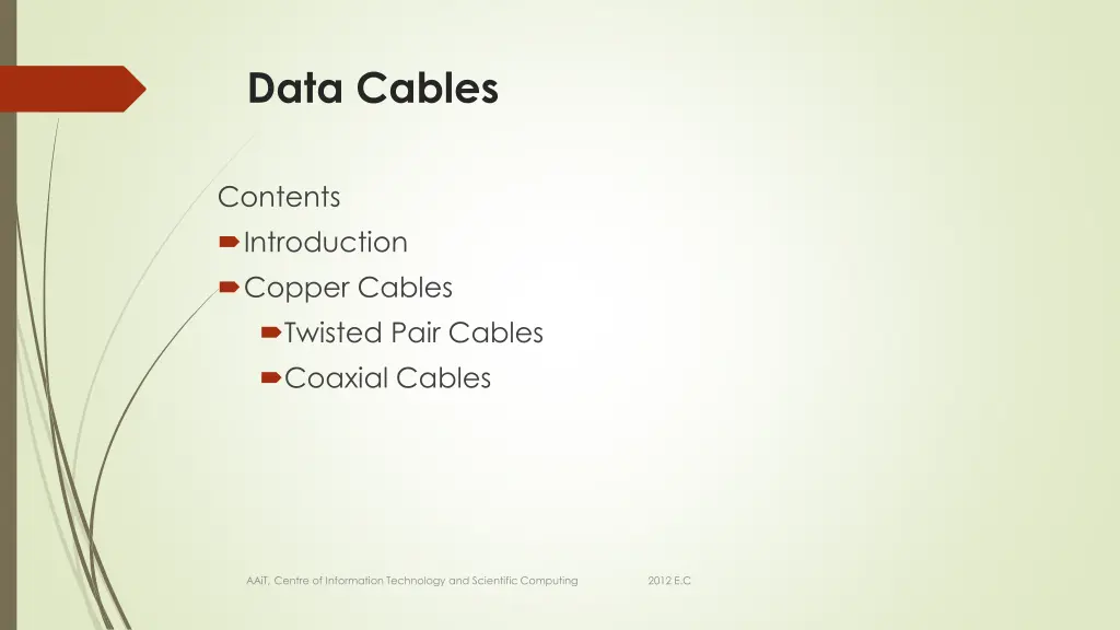 data cables