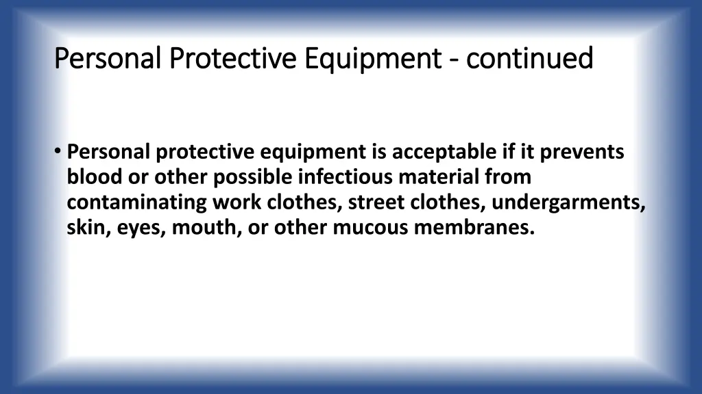 personal protective equipment personal protective 2