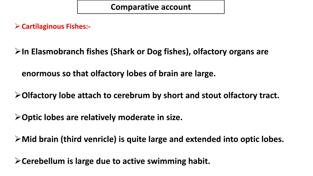 comparative account