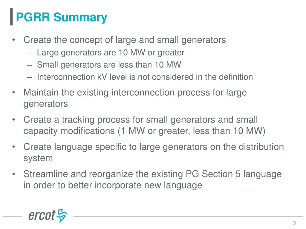 pgrr summary