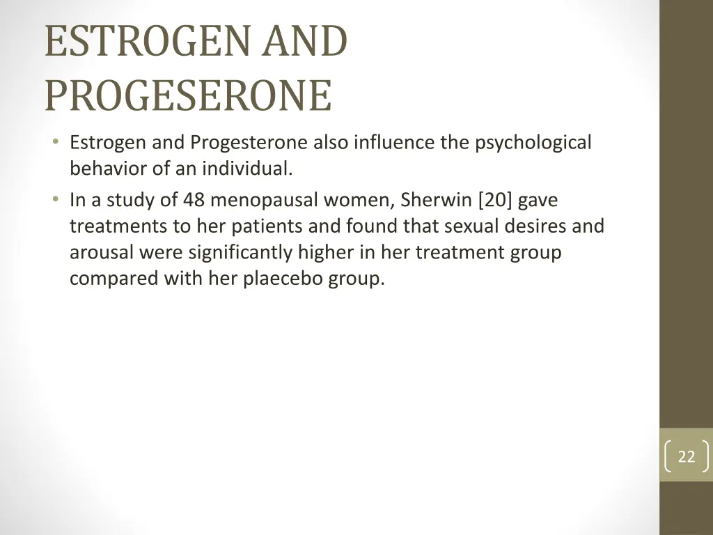 estrogen and progeserone estrogen