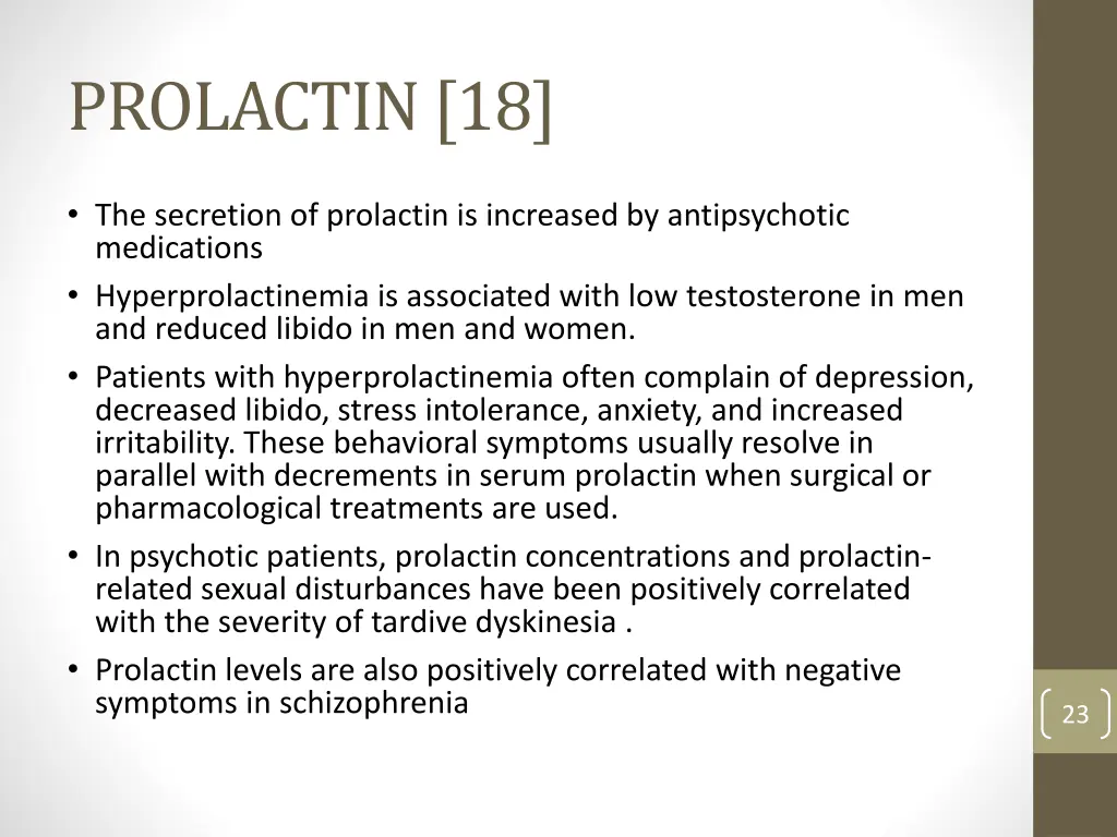 prolactin 18