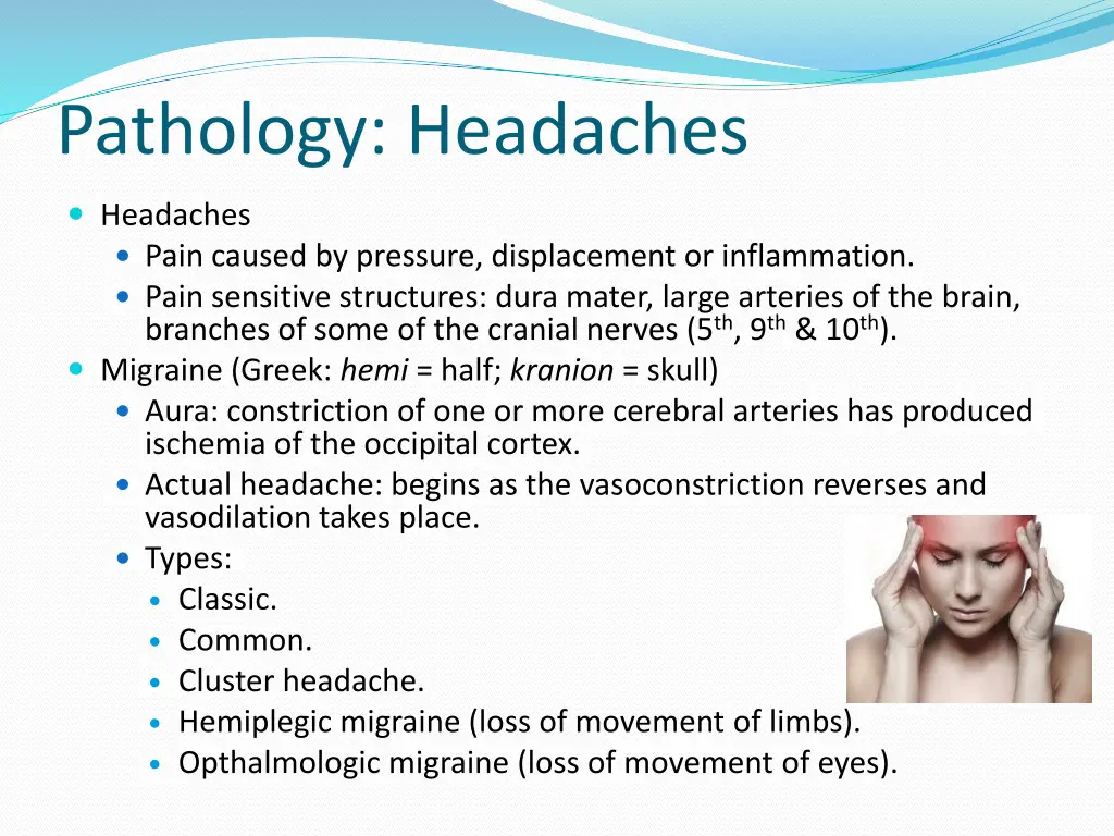 pathology headaches