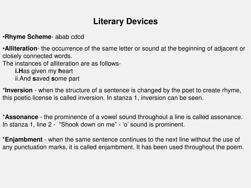 literary devices