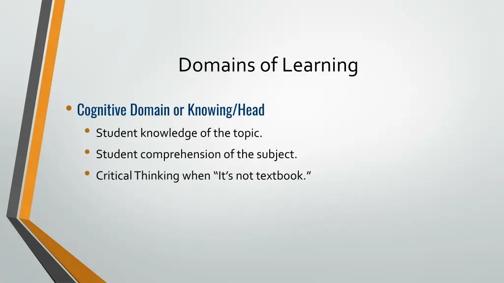 domains of learning 3