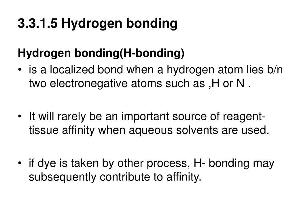 3 3 1 5 hydrogen bonding