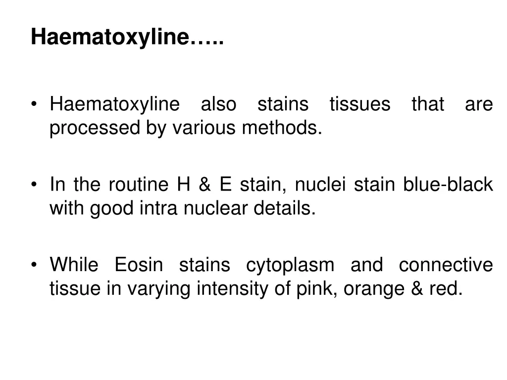 haematoxyline