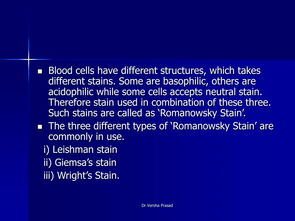 blood cells have different structures which takes