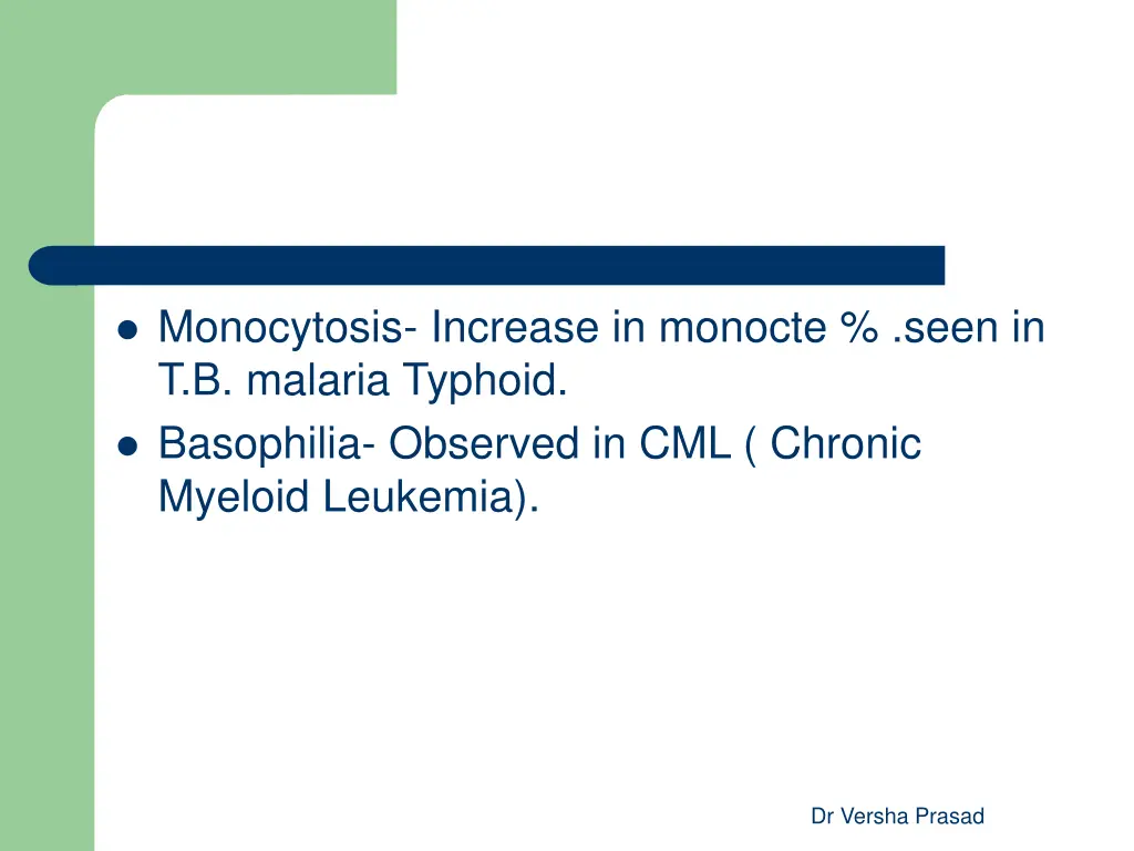 monocytosis increase in monocte seen