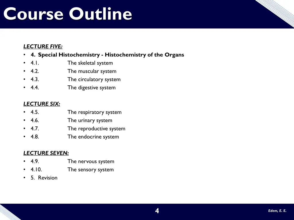 course outline 2