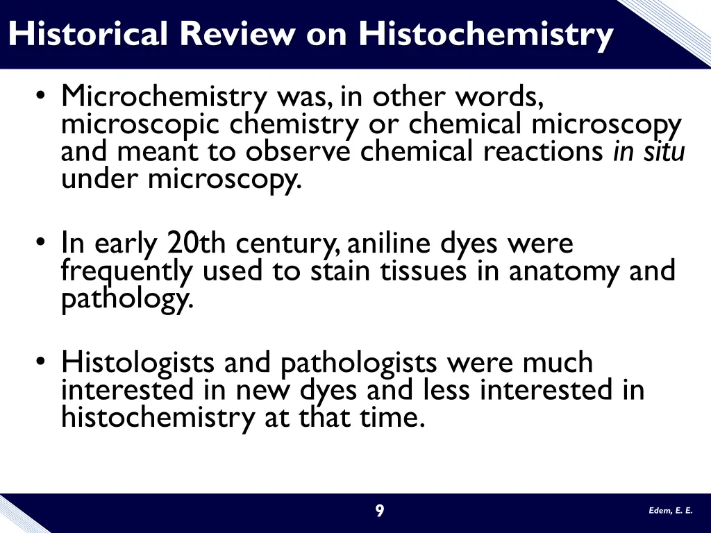 historical review on histochemistry 2