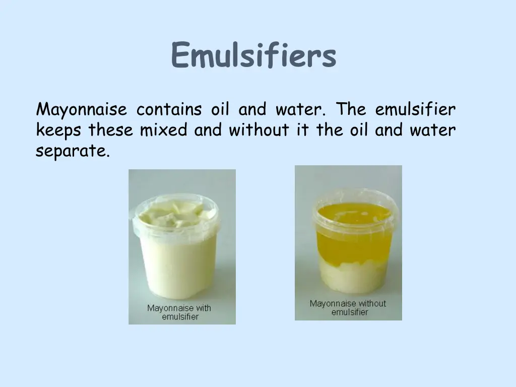 emulsifiers