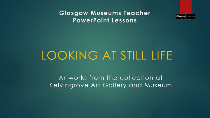 glasgow museums teacher powerpoint lessons