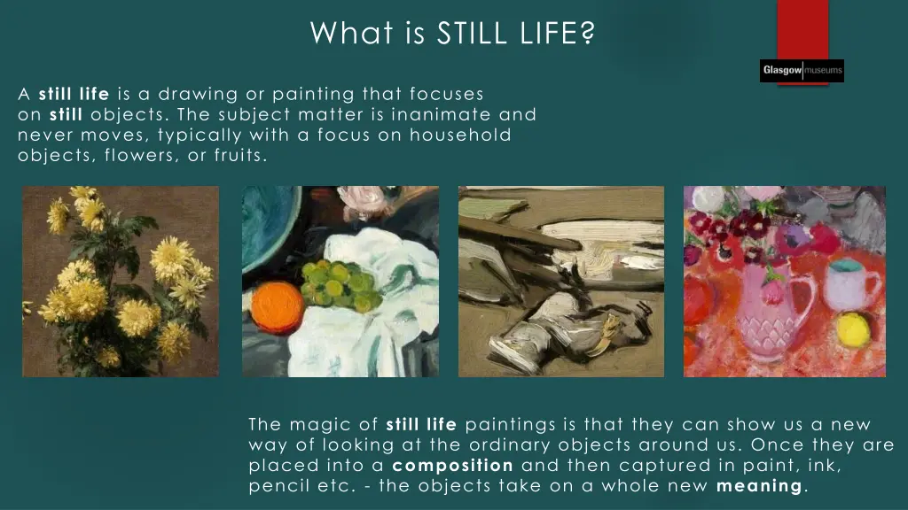 what is still life