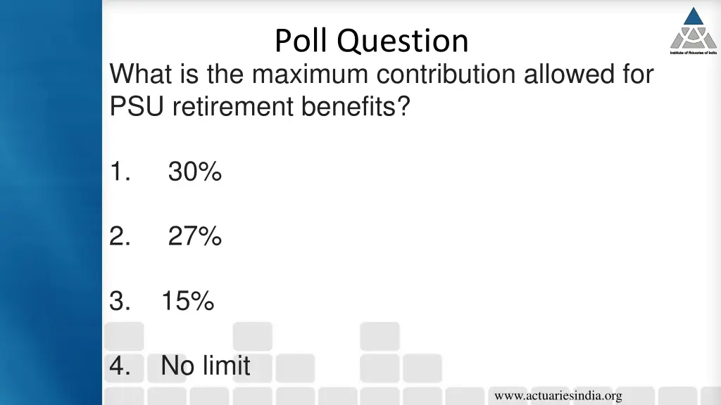 poll question 1