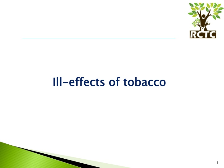 ill ill effects of tobacco