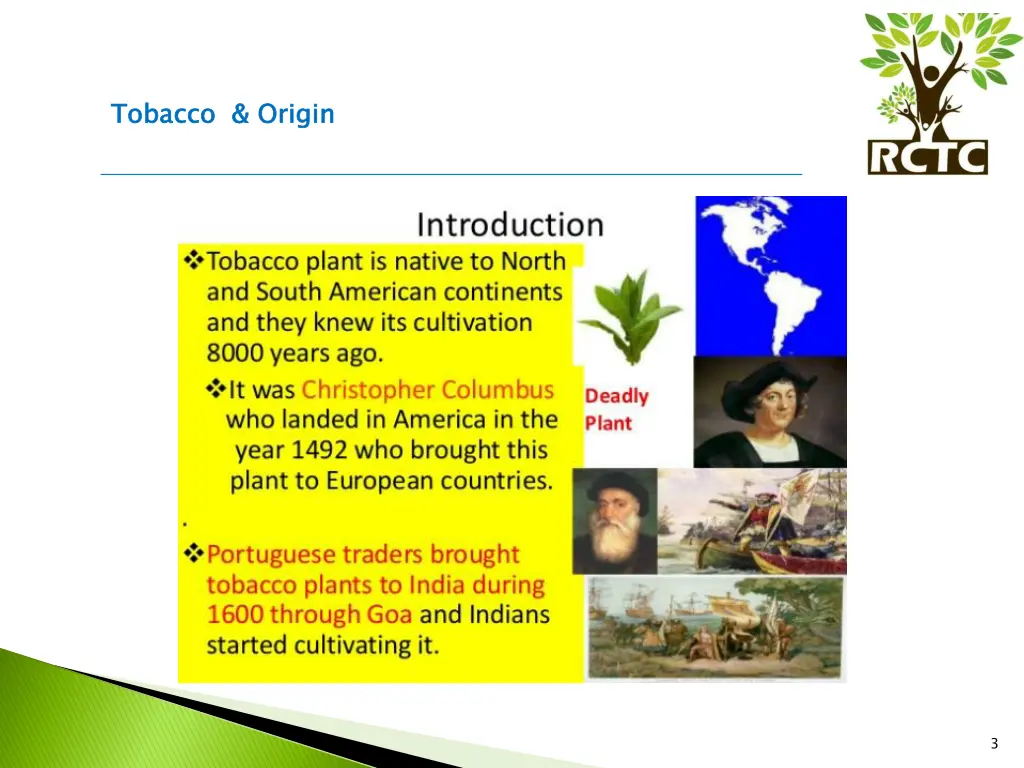 tobacco origin