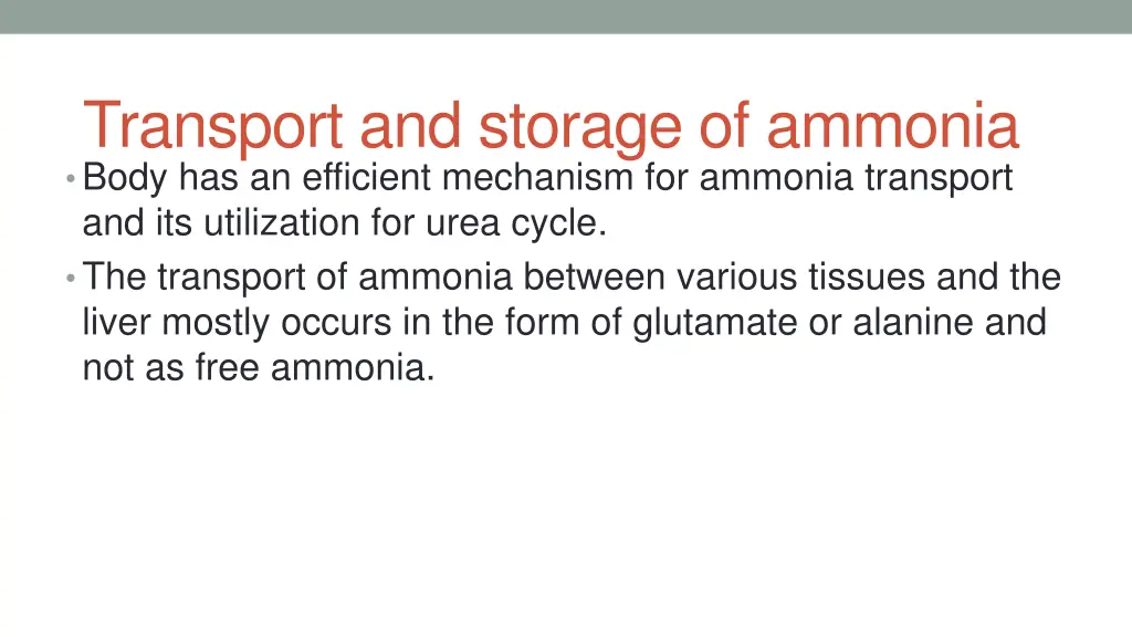 transport and storage of ammonia body