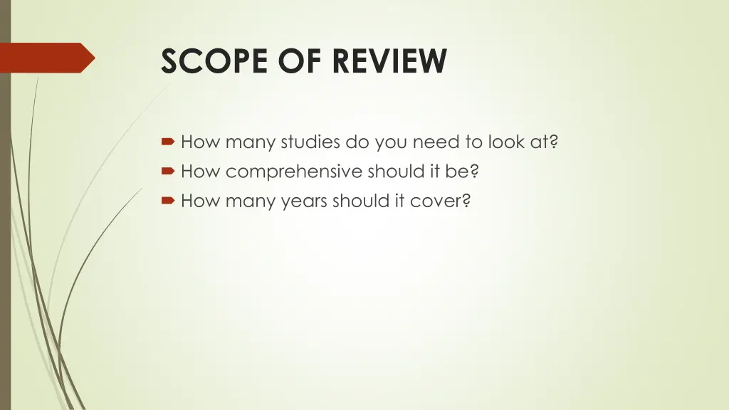 scope of review