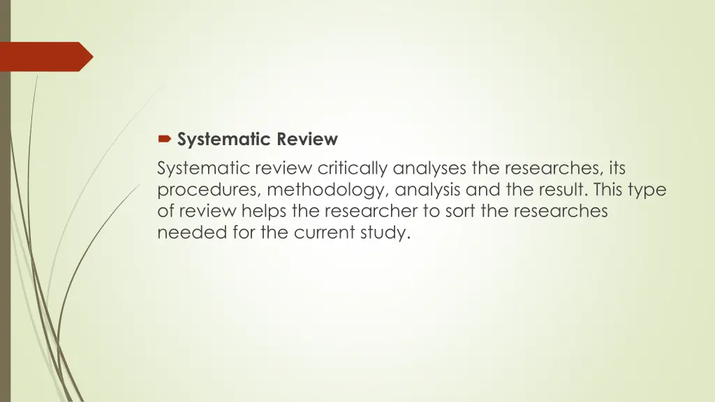 systematic review systematic review critically