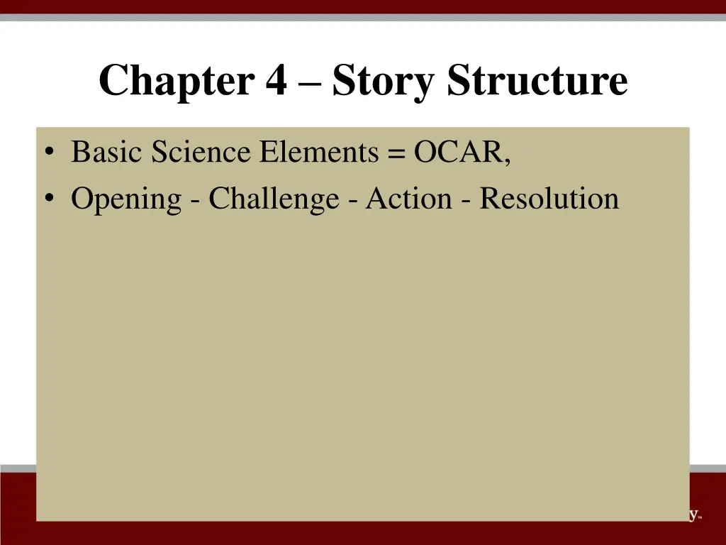 chapter 4 story structure