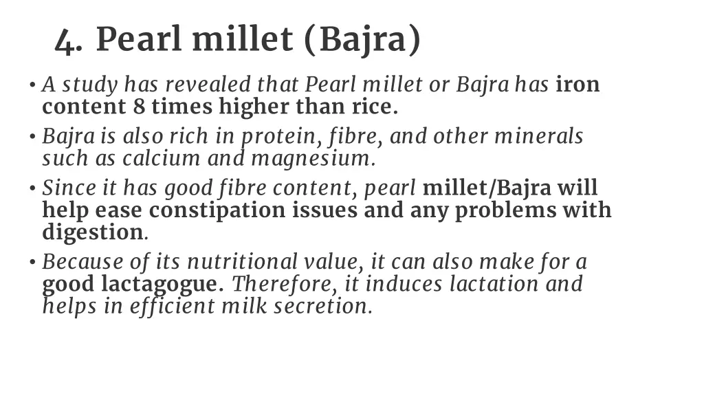 4 pearl millet bajra