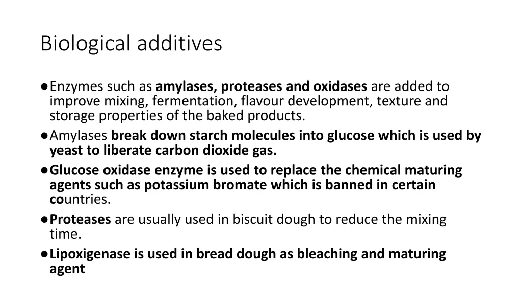 biological additives