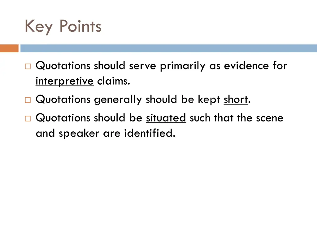 key points 2