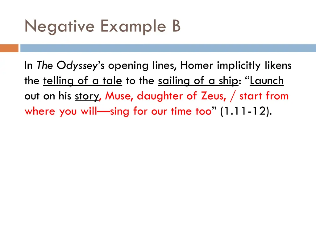 negative example b 1