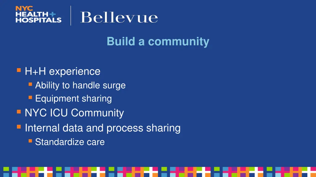 build a community