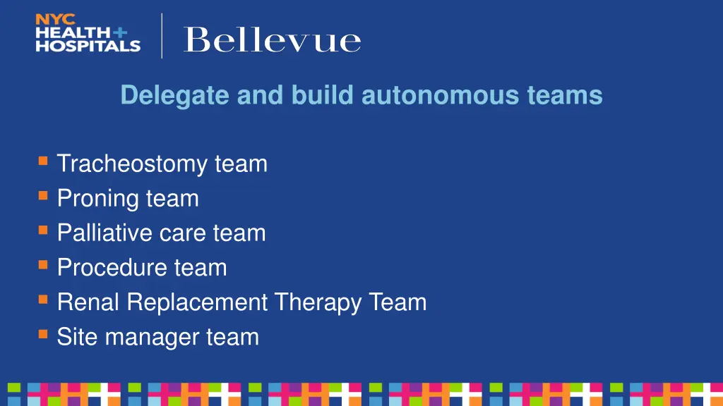 delegate and build autonomous teams