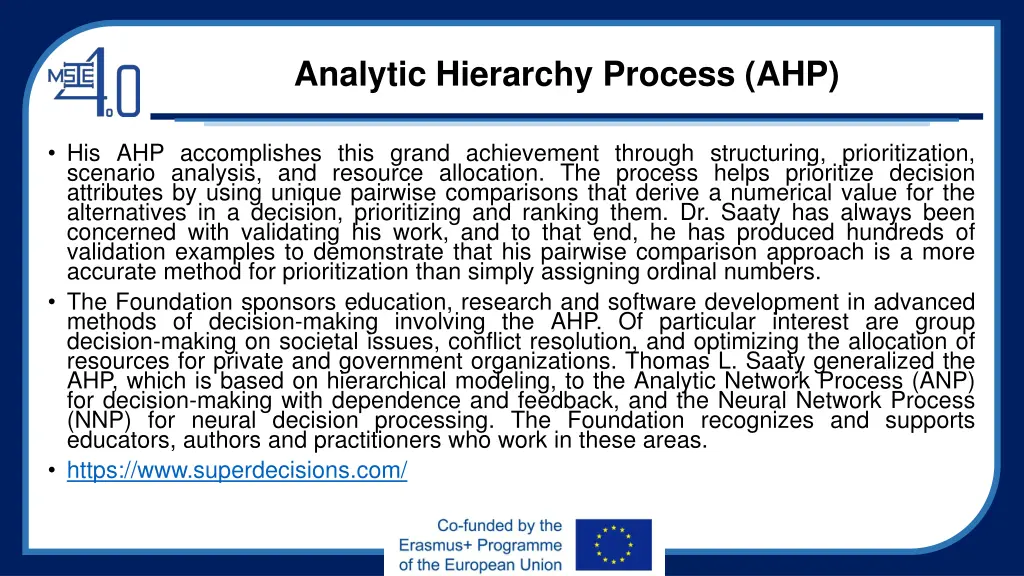 analytic hierarchy process ahp 3