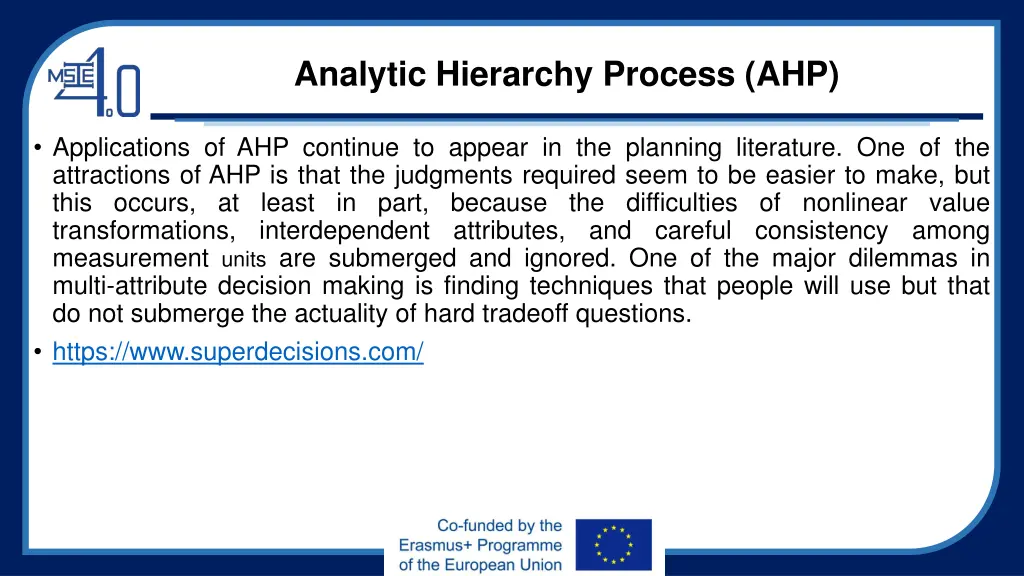 analytic hierarchy process ahp 5