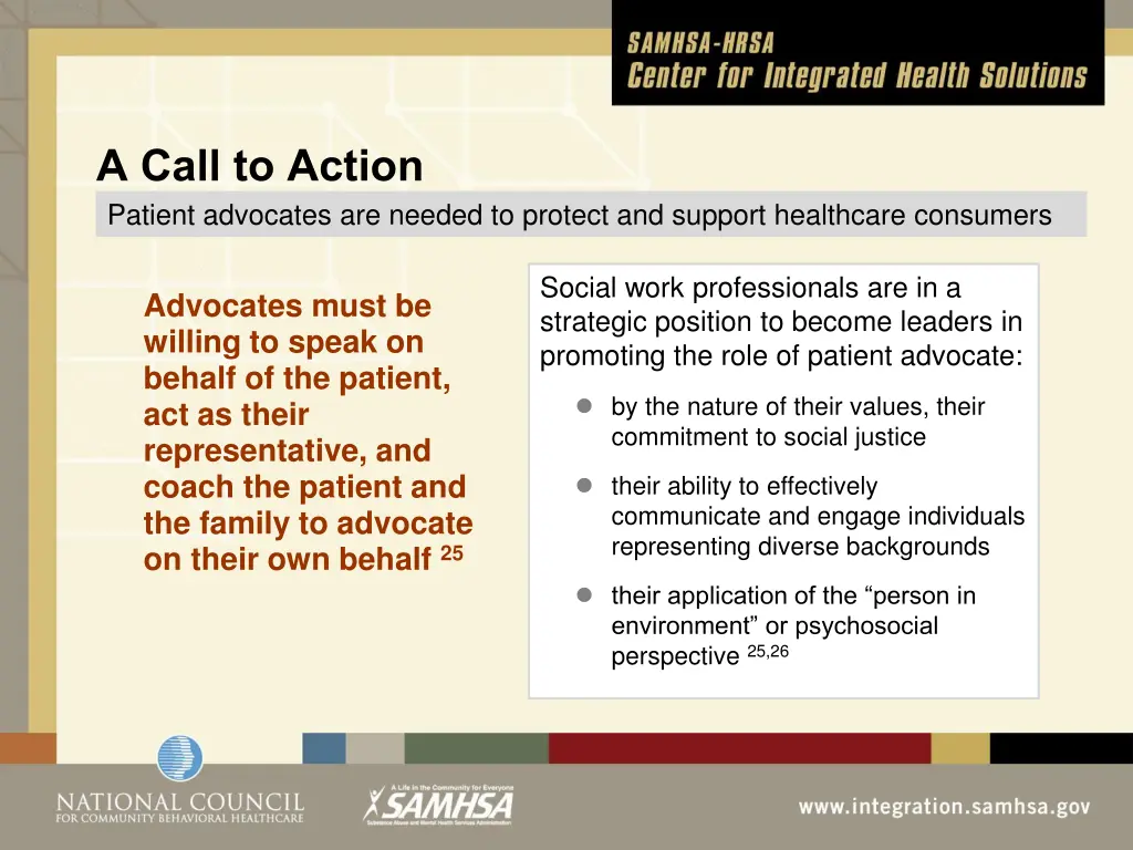 a call to action patient advocates are needed