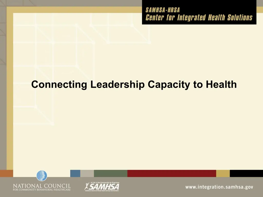 connecting leadership capacity to health