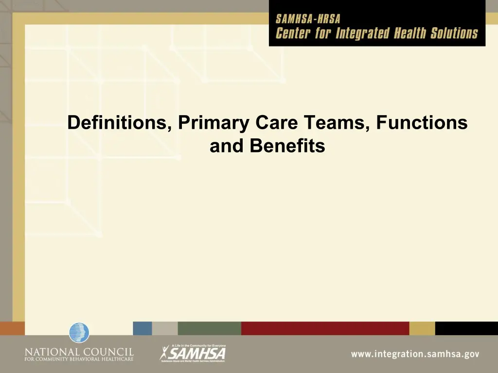 definitions primary care teams functions