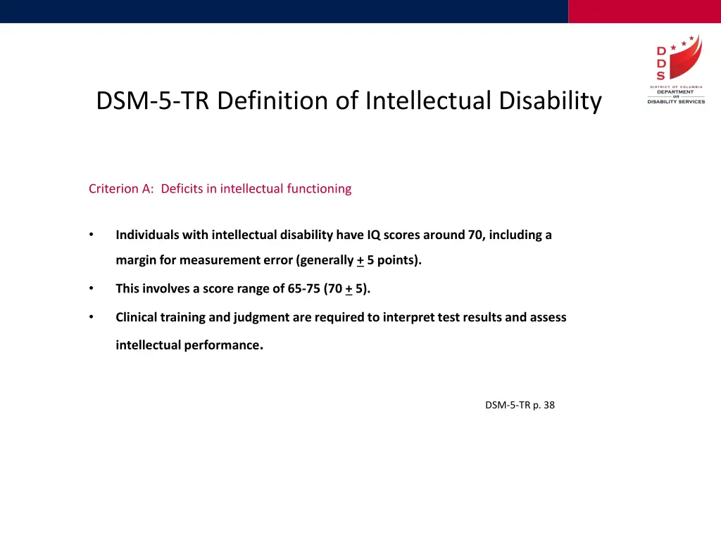 dsm 5 tr definition of intellectual disability