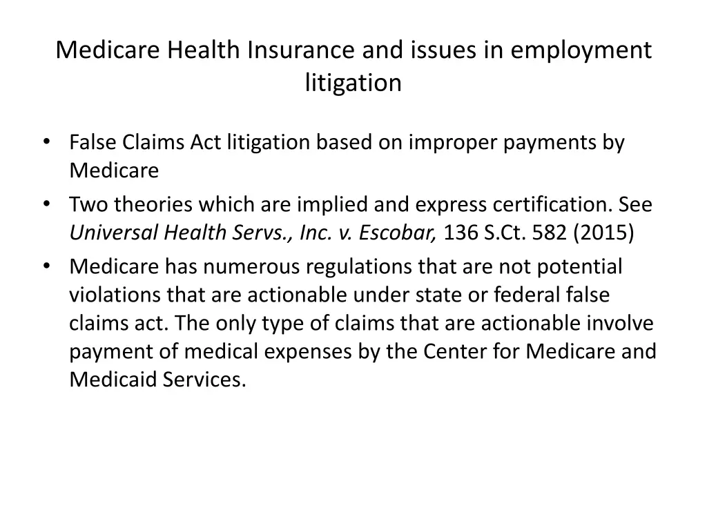 medicare health insurance and issues 4