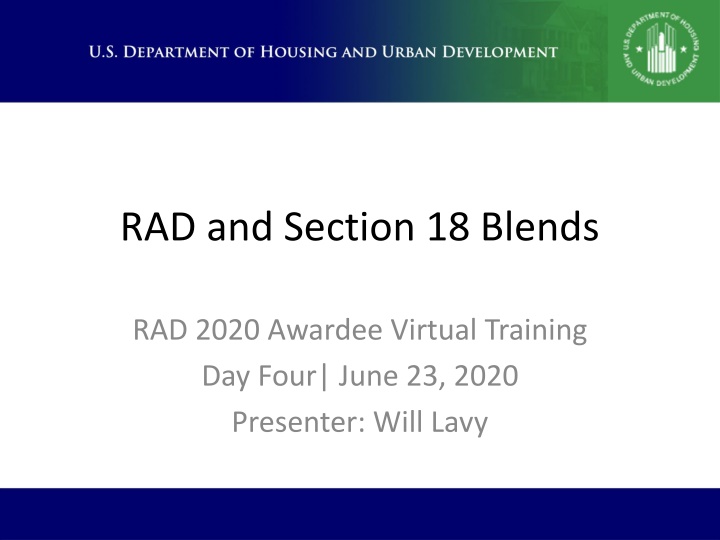 rad and section 18 blends