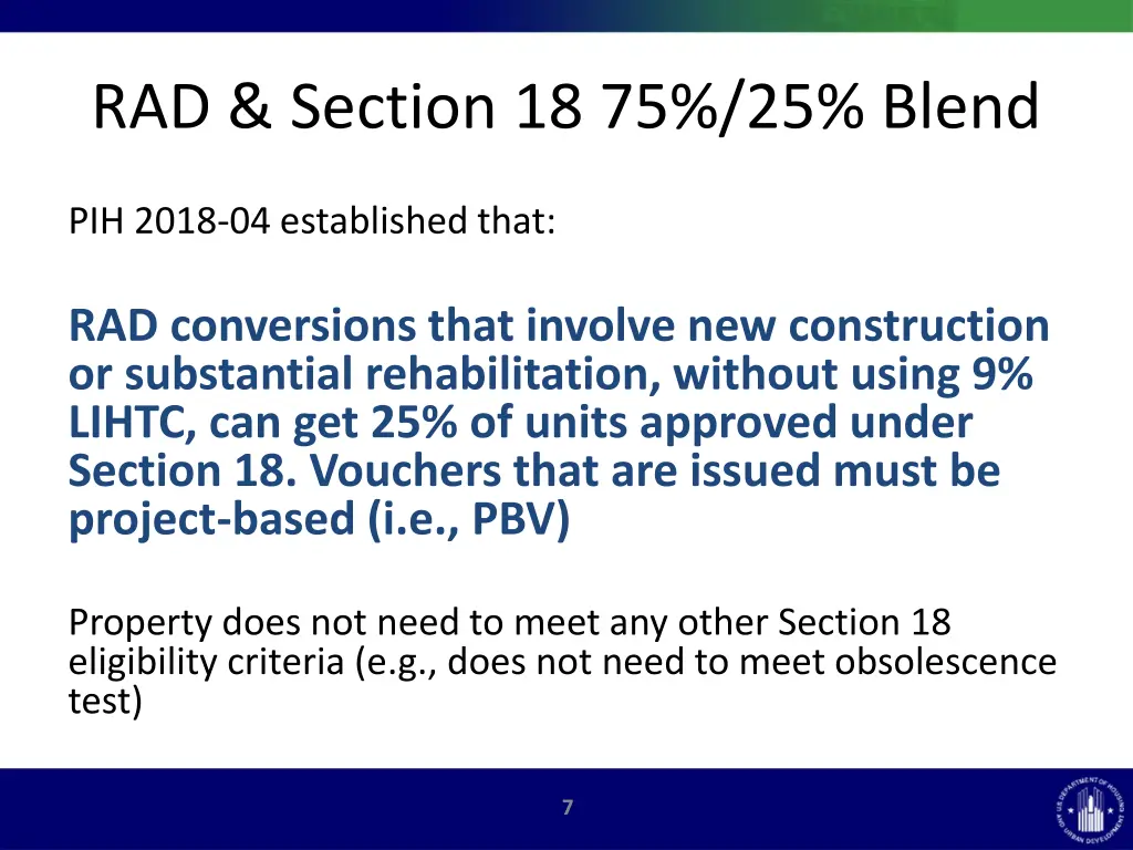 rad section 18 75 25 blend